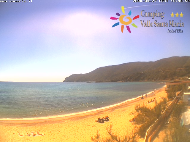 Webcam Spiaggia di Lacona Isola d’Elba